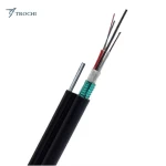 Aerial self-supporting fiber optic cable GYTC8S 8/12/24/48/96/144 core single mode figure-8 fiber cable cheap price