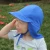 Import AGRADECIDO Kids Girl Hat For Sun Toddler UV Sun Visor Hat UPF 50 Infant Beach Cap Baby Swim Flap Cap from China