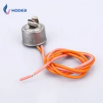 Air Conditioner Parts 12.7mm Adjustable Ksd Mini Bi-Metal Defrost Thermostat