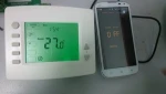 air conditioning heat pump WIFI thermostat