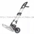 Import Aluminium Foldable Portable Folding Collapsible Push Truck Hand Trolley Two Wheel Luggage Hand Cart and Dolly 200Kg Ideal for Ho from China