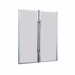 aluminum alloy frame upright refrigerator glass door for walkin cooler
