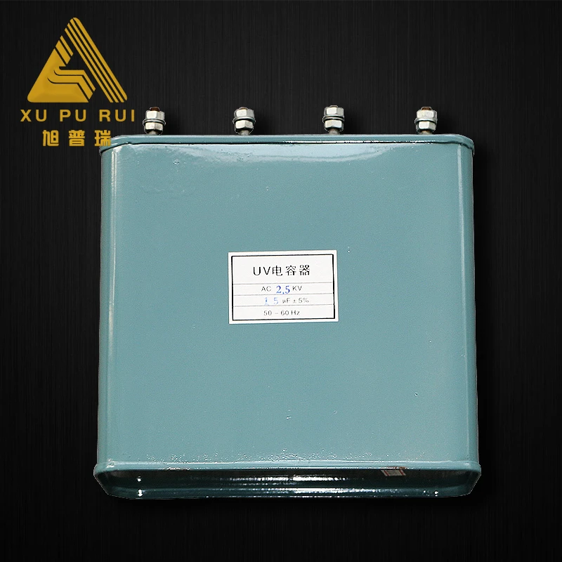 Aluminum Electrolytic Capacitor 1.5uf to 40uf Hight Voltage with 4 Heads for Us Lamp 220v/380v