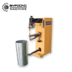 Aluminum plate foot press spot welder