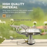 Amazon Hot Sale Electric Stove Portable Gas-Fueled Folding Camping Stove for Outdoor Travel Recreation