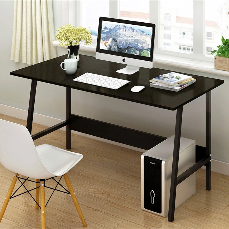 Amazon Hot Sale Home Study Computer Desk Wood Corner Laptop Table Modern Simple Office Desk
