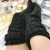 Import Amazon top seller winter knitting hosiery fabric tube socks knee high women fashion socks from China