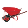 America heavy duty 100L 200KG wooden wheelbarrow