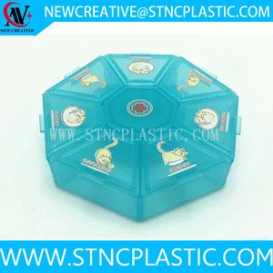 Apothecary Products 7-Sided Pill Reminder Pill Storage Cases