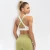 Import apparel gym cloth plus size gym sportswear workout high support sport bra women from China