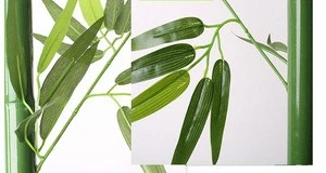 artificial bamboo plastic tree plants leaves outdoor factory