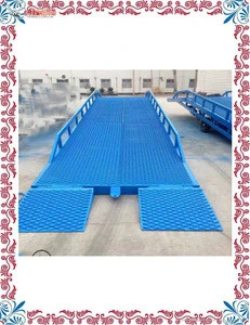 Automatic 10 ton container load ramp and dock leveler/hydraulic dock leveller pump for sale with CE approved