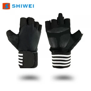 Available Half Finger Gym Gloves Heavyweight Sports Exercise Weight Lifting Gloves