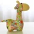 Baby doll giraffe faux suede fabric ethical wind toy  doll birthday present environmental puppets