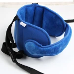 Baby safety  head fixing belts child car seat head support straps adjustable rest sleep soft auxiliary belt