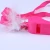 Import Bachelor Party Entertainment Pink Plastic Whistle White Feather Decoration Pink Ribbon Decoration Small Plastic Whistle from China