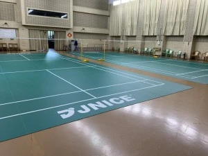 badminton volleyball court flooring mat