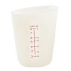 Baking tool Silicone measuring cup visible half penetration double scale soft  Macaron soft milk cup 250 500ml