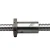 Ballscrew G1204 Ball Screw with nut housing and coupling