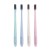 Import Bamboo Charcoal Toothbrush  Wheat Straw Toothbrush Eco-Friendly ergonomic Soft Bristles Toothbrush Small Heads Sup from China