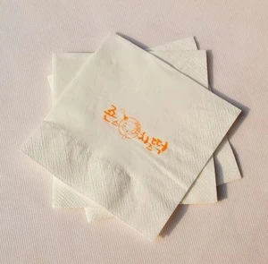 Bamboo Cocktail Napkins - 100% Bamboo Linen-Feel - Eco and Environment Friendly - 150 Pack Natural Fibers Perfect For Upscale