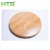 Import bamboo round dish serving food or dessert 3 solt serving tray from China