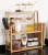 Import Bamboo Spice Rack Storage Shelves-3 tier Standing pantry Shelf for kitchen counter storage,Bathroom Countertop Storage Organizer from China