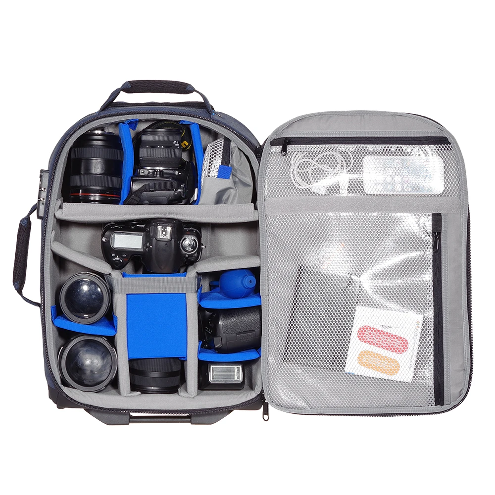 BENRO Outdoor Action Camera/video Larger Trolley Bags with Tripod Holder for Photography