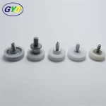 Best quality plastic cash drawer pulley ball bearings sliding drawer guide roller wheels with bearing