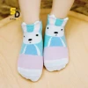 Best-selling fancy rabbit kids 3d animal comfortable soft ankle socks