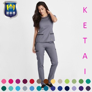 Best Selling Ketai Workwear Professional Beauty Salon Uniforms Custom Spa Uniform
