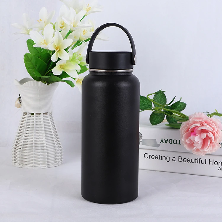 Best selling Large-Capacity Outdoor Sports Insulated  Water Bottle Stainless Steel Vacuum Flask