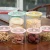Import BFA free and safe food clear glass airtight storage container round storage box food storage container airtight from China