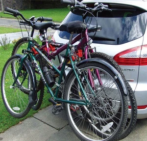 Bicycle Carrier For 3 Bikes Foldable V Shape Car Mount Rear Bike Carrier Bicycle Rack
