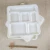 Import Biodegradable Disposable Bagasse Airline Catering Food Paper Tray with Lid from China
