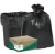 Import Biodegradable Ok Compostable Plastic Flat Pocket Trash Garbage Bag Custom Pla Rubbish Bag from China