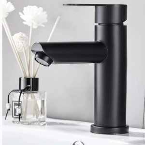 Black color 304 stainless steel faucet for bathroom basin wash basin faucet basin mixer faucet