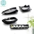 Import Black Melamine Compartment Divided Soy Sauce Dishes Wasabi Sushi Sashimi Plastic Dipping Plates from China