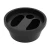 Import Black Professional Plastic Finger Bowl Wholesale Manicure Nail Soak Off Bowls from Italy