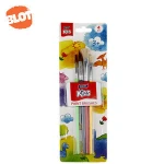 BLOT BRBR00002 Best Kid Artist Pony Hair Bristle Paint Brushes Set For Oil And Acrylic Painting