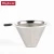 Import Borosilicate Glass and stainless steel pour over V60 coffee dripper from China