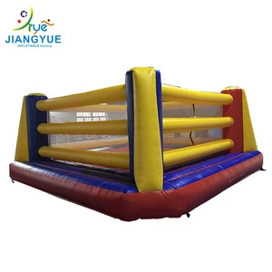 Bouncy Cheap Kids Inflatable Boxing Ring Wrestling For Sale With Gloves Boxing Sport Arena