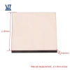 BQLZR Free Shipping Wholesale 50mm Square Unfinished Pieces Crafts Wood for Home Decoration
