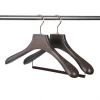 Brand new high quality custom metal hook wooden coat hanger Garment Accessories
