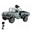 Bricstar RC 4WD Off-road plastic military truck toy with FPV 480P camera