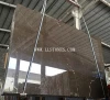 Brown Marble granite polished slab and white stone products Dark Emperador marble tiles supplier from Foshan marble