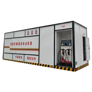 Bunded double walled fuel station for diesel petrol and gasoline