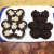 Import Cake Tools Food Grade Material Little Bear Shape For Chocolate Handmade Mold from China