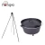 Import Campfire Stand Cast Iron Pot Camping Tripod Hanging Dutch Oven from China