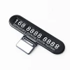 car accessory gift product temporary car parking card,mobile phone number plate